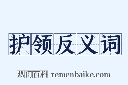 护领反义词是什么意思的图片